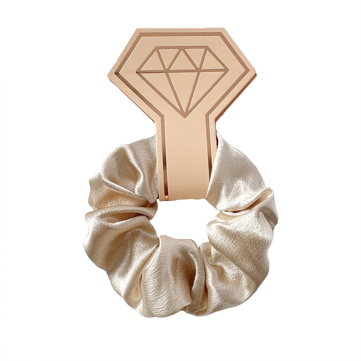 Women's Everyday Simple Fabric Hair Tie Scrunchie Solid Color