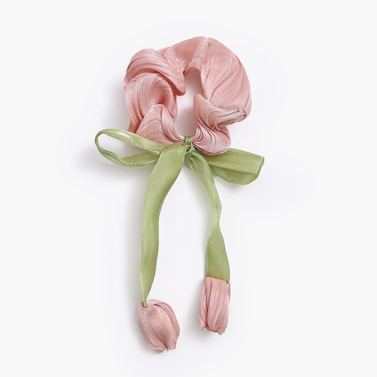Women's Cute Cloth Hair Tie for Holiday Street Pastoral Tulips