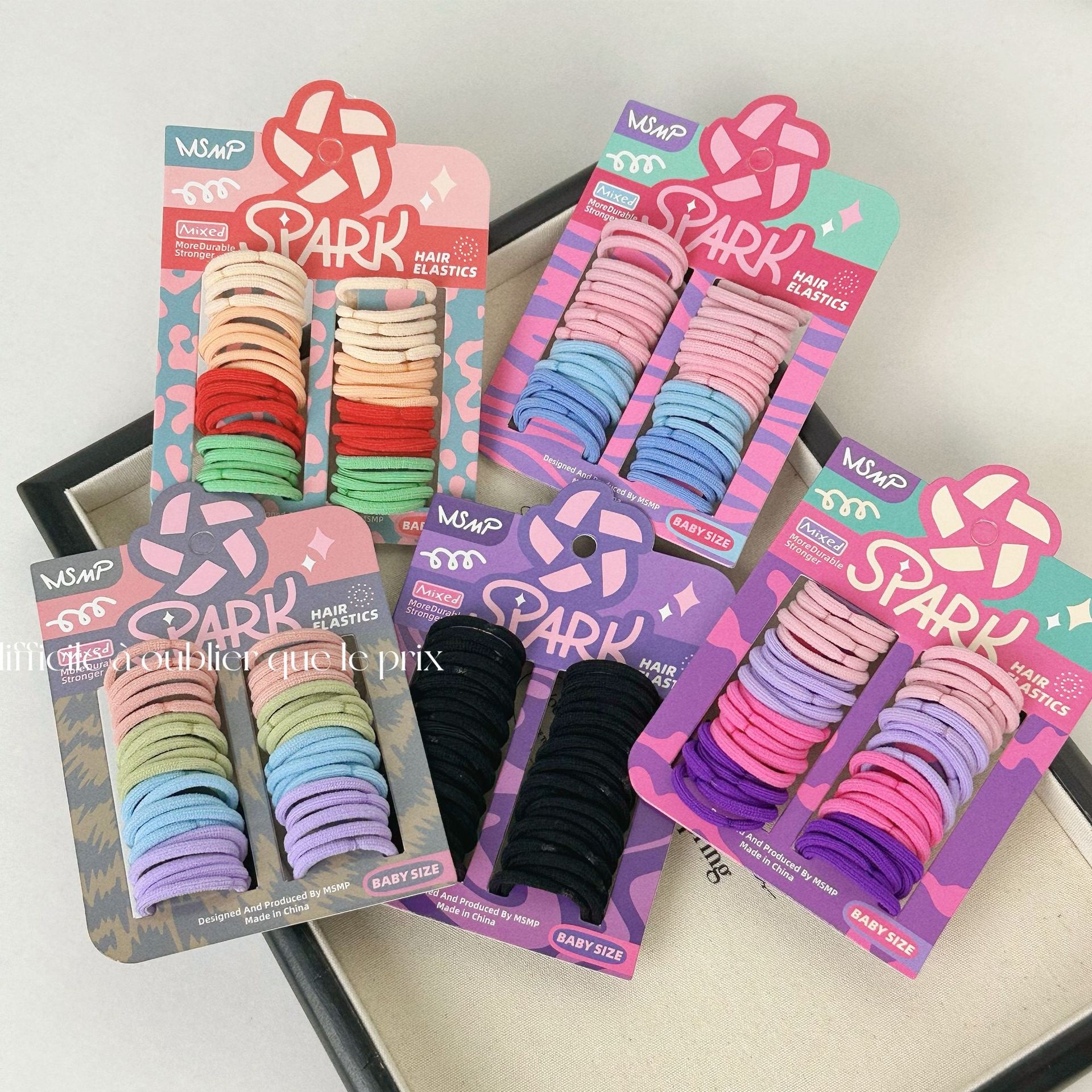 Women's Simple Daily Streetwear Cloth Hair Tie Scrunchie Solid Color