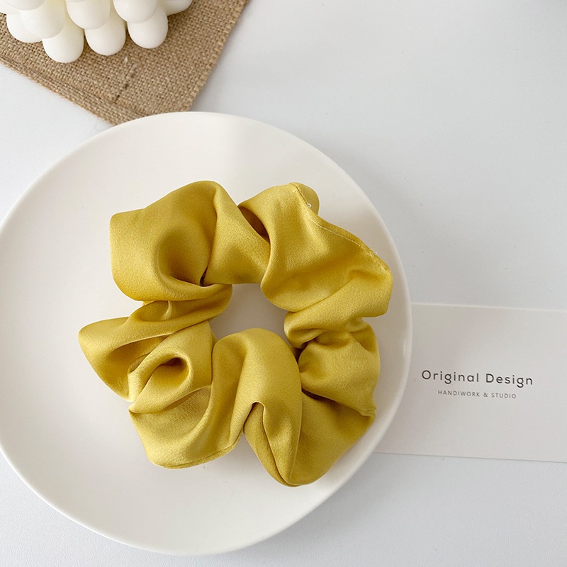 Women's Simple Daily Holiday Cloth Hair Scrunchies Solid Color