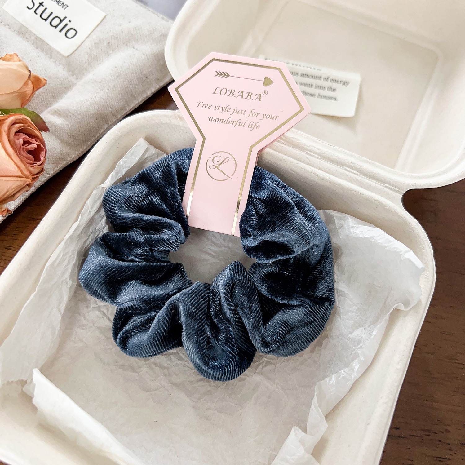 Women's Classic Daily Vacation Cloth Hair Scrunchie Solid Color