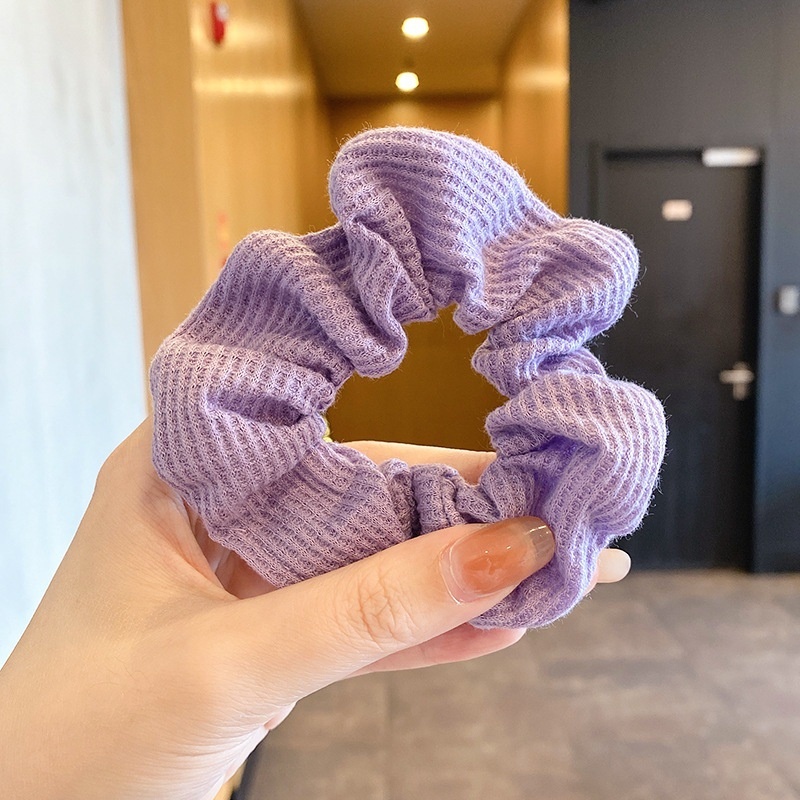 Women's Daily Damage-Free Fabric Hair Tie Floral Polka Dots Bow