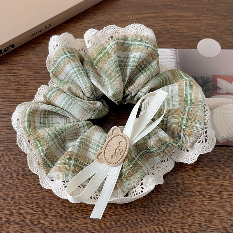 Women's Sweet Holiday Cloth Hair Tie Floral Butterfly Bowknot