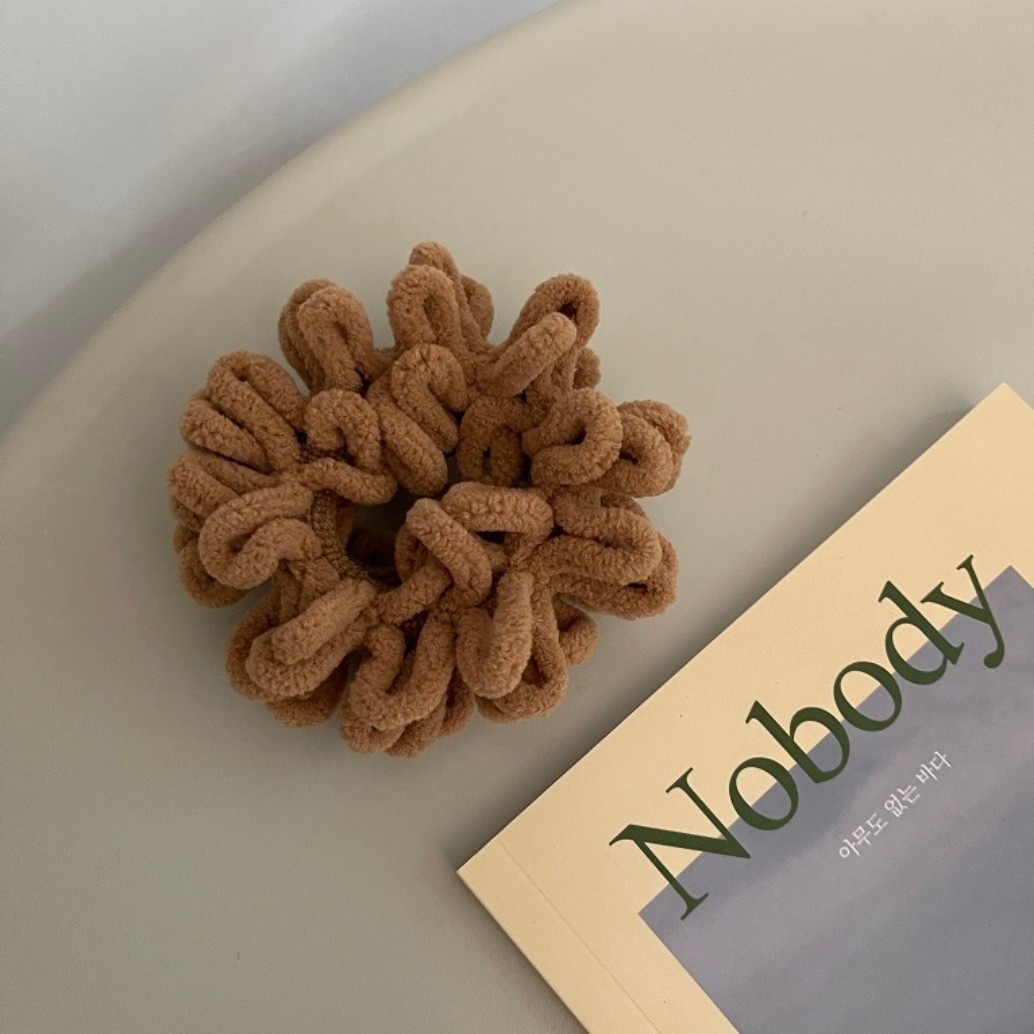 Women's Cute Daily Organza Hair Tie Lattice Flower Bow Knot