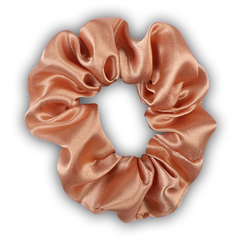 Women's Elegant Satin Hair Scrunchies Daily Headwear Solid Color