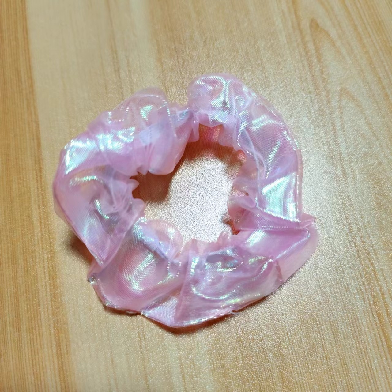 Women's Simple Daily Wear Gauze Hair Tie Scrunchie Solid Color