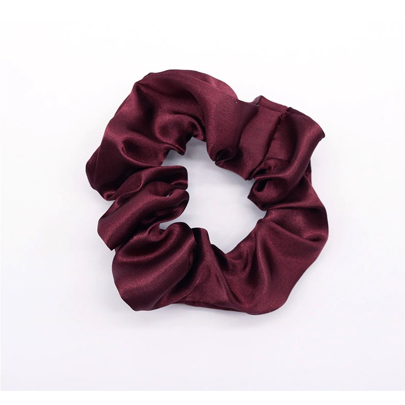 Women's Simple Retro Silk Hair Tie for Daily Holiday Solid Color