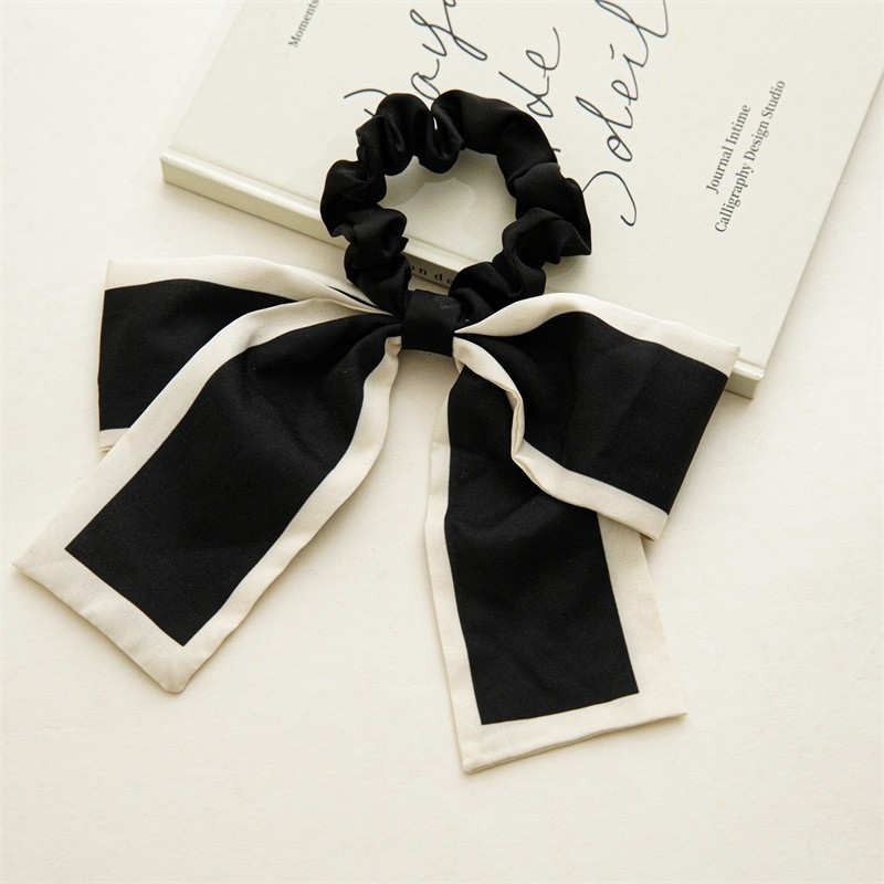 Women's Simple Korean IG Style Daily Holiday Ponytail Hair Tie Bow Knot