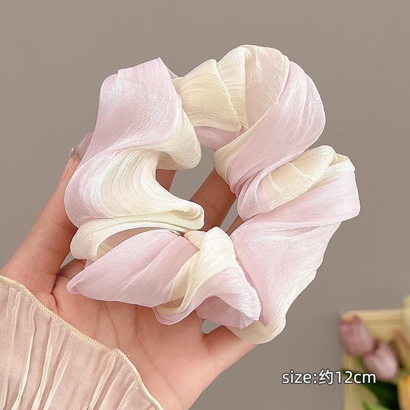 Women's Sweet Holiday Cloth Hair Tie Floral Butterfly Bowknot