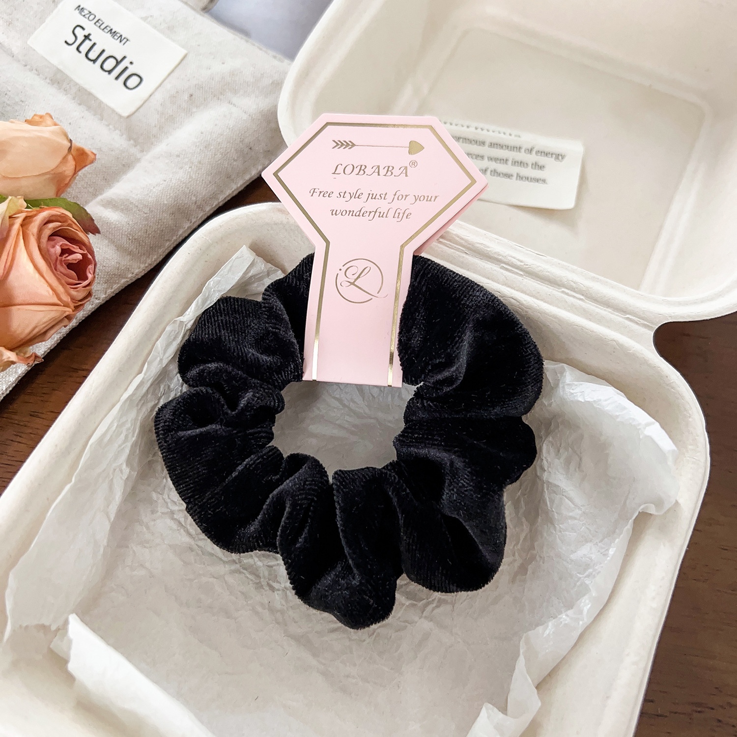 Women's Classic Daily Vacation Cloth Hair Scrunchie Solid Color