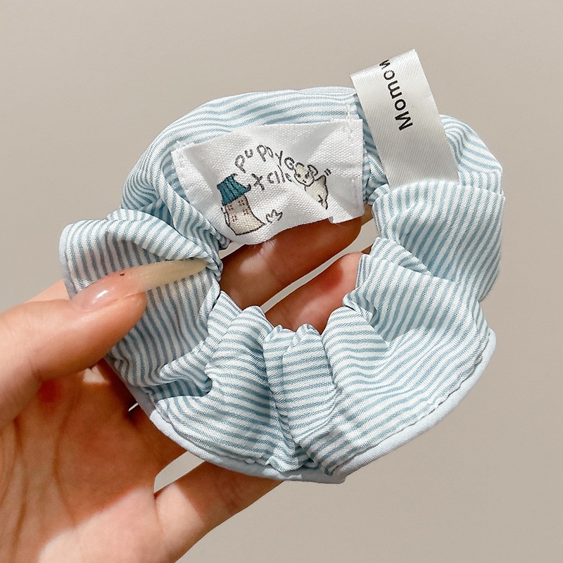 Women's Sweet Bun Scrunchie Hair Tie Multi-layer Lace Knit Cloth