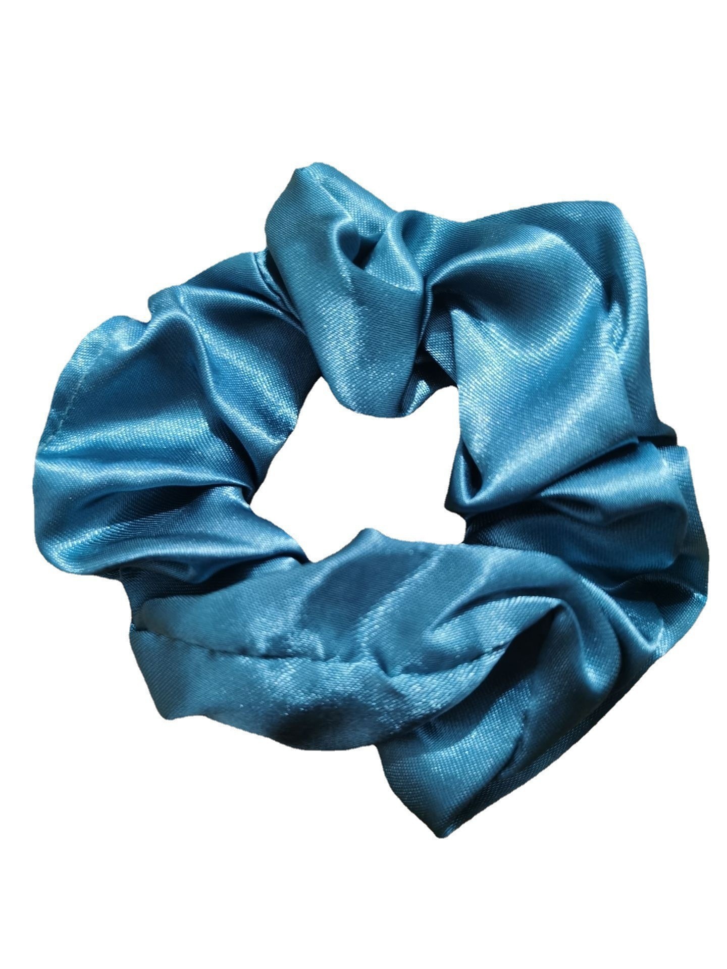 Women's Elegant Satin Hair Scrunchies Daily Headwear Solid Color