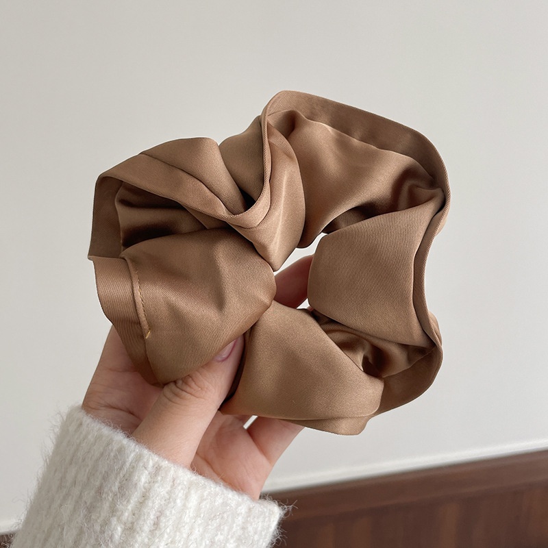 Women's Sweet Bun Scrunchie Hair Tie Multi-layer Lace Knit Cloth