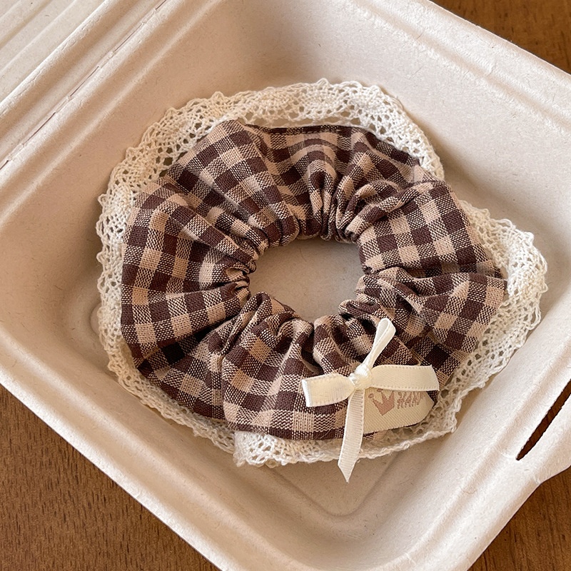 Women's Sweet Holiday Cloth Hair Tie Floral Butterfly Bowknot