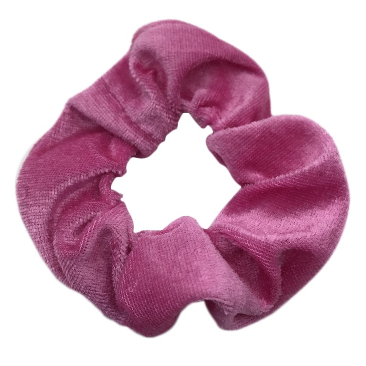 Women's Daily Wear Cloth Hair Tie Scrunchie Minimalist Solid Color