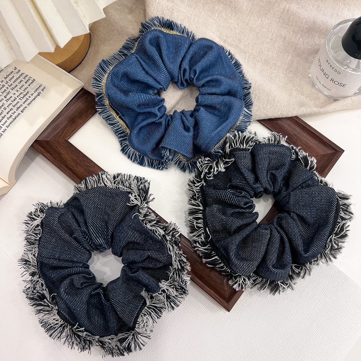 Women's Classic Daily Vacation Cloth Hair Scrunchie Solid Color