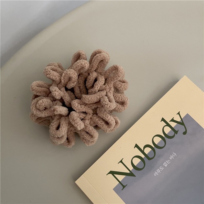 Women's Cute Daily Organza Hair Tie Lattice Flower Bow Knot