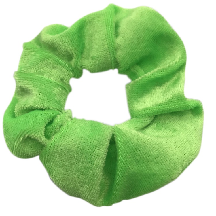 Women's Daily Wear Cloth Hair Tie Scrunchie Minimalist Solid Color