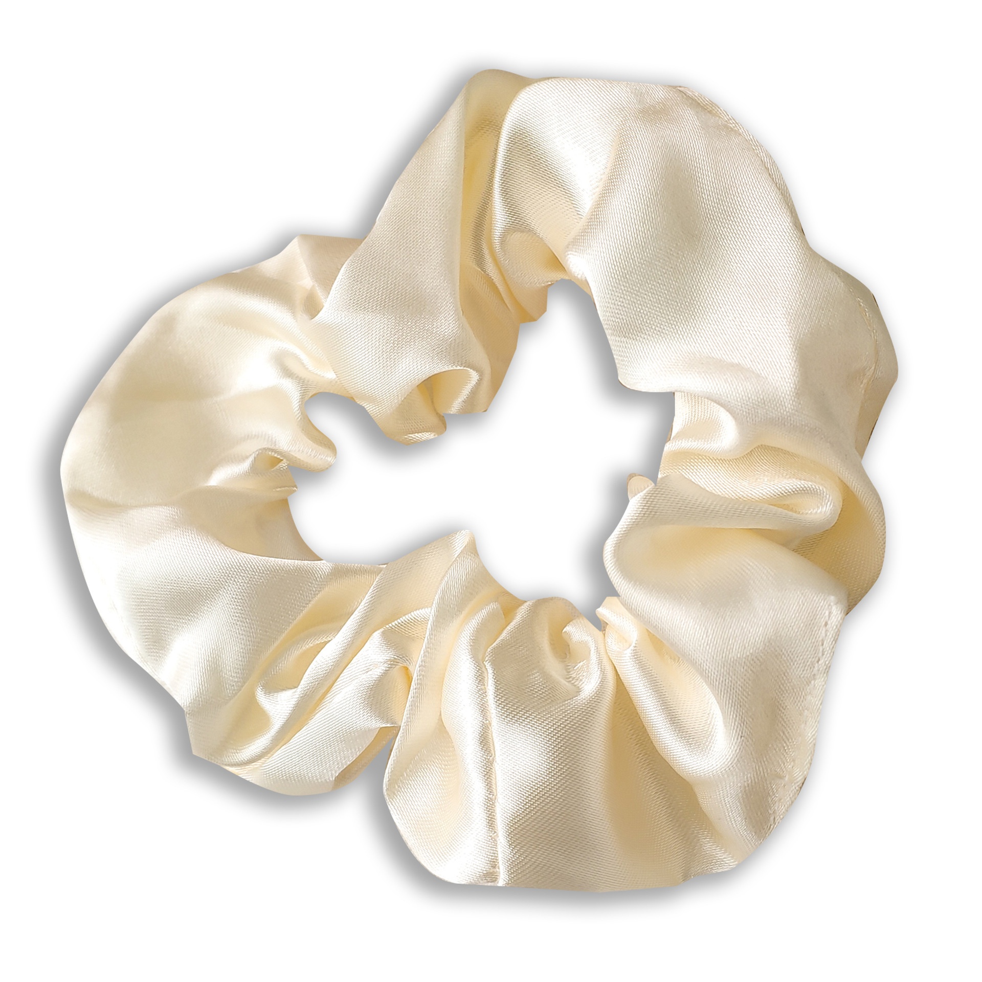 Women's Elegant Satin Hair Scrunchies Daily Headwear Solid Color