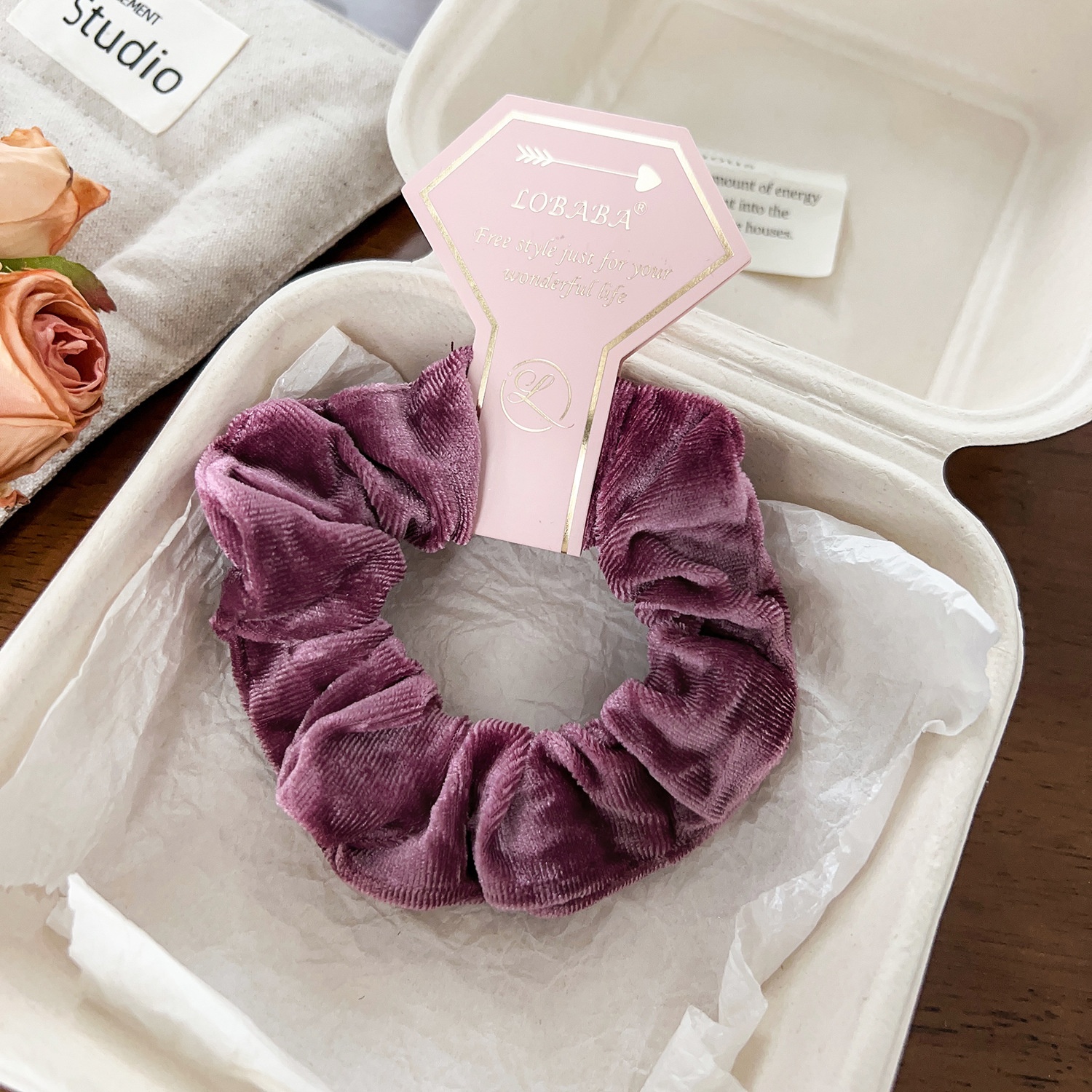 Women's Classic Daily Vacation Cloth Hair Scrunchie Solid Color