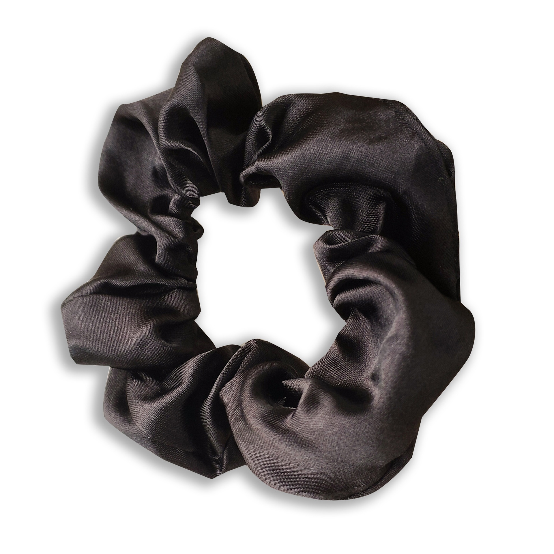 Women's Elegant Satin Hair Scrunchies Daily Headwear Solid Color