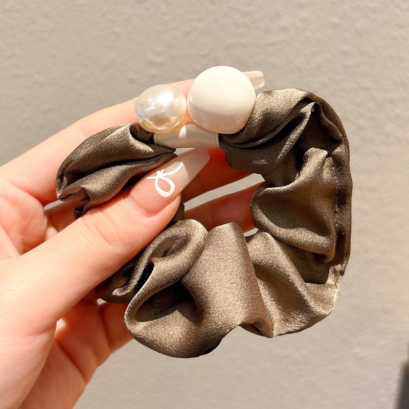 Women's Daily Damage-Free Fabric Hair Tie Floral Polka Dots Bow