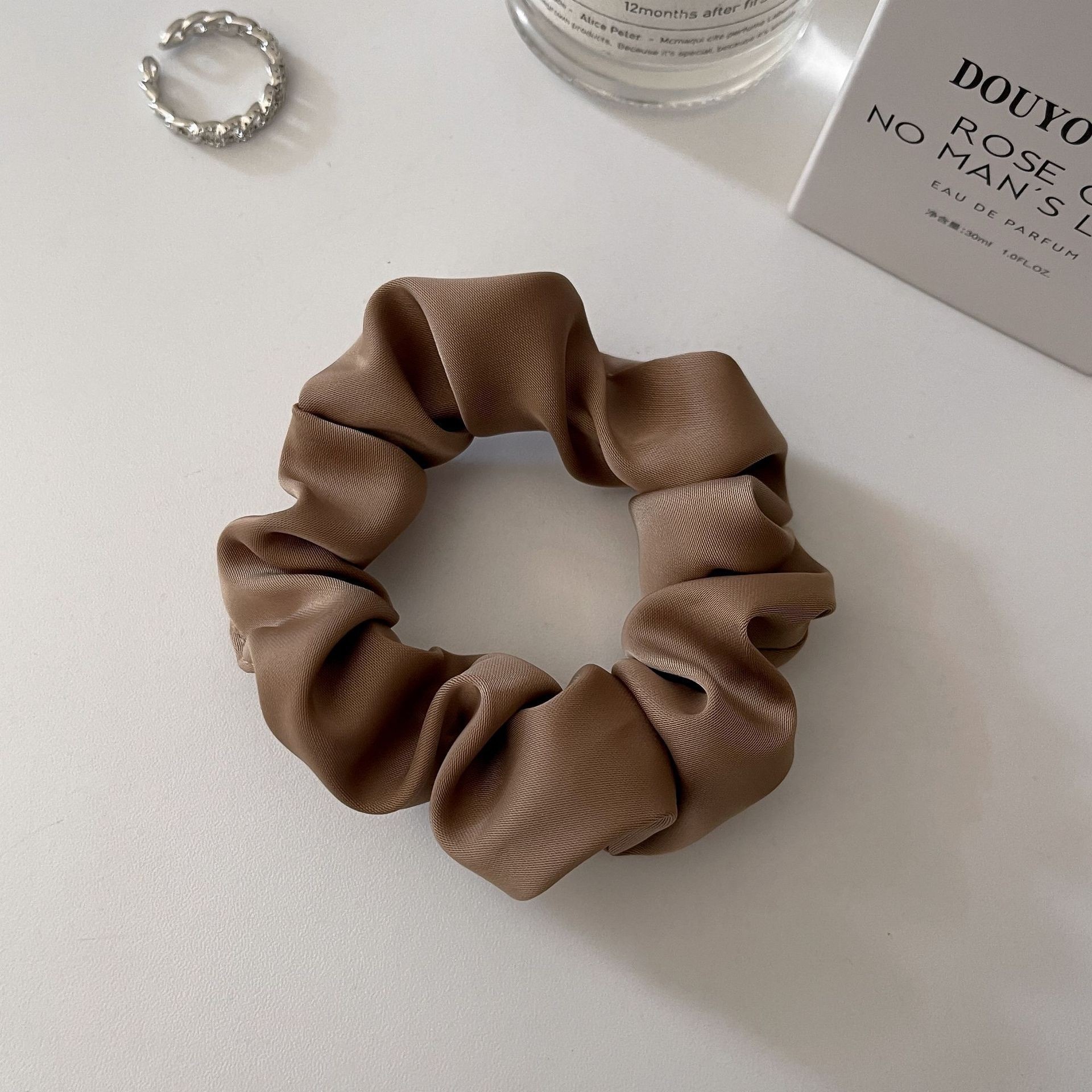 Women's Daily Fashion Silk Satin Scrunchie Hair Tie Solid Color