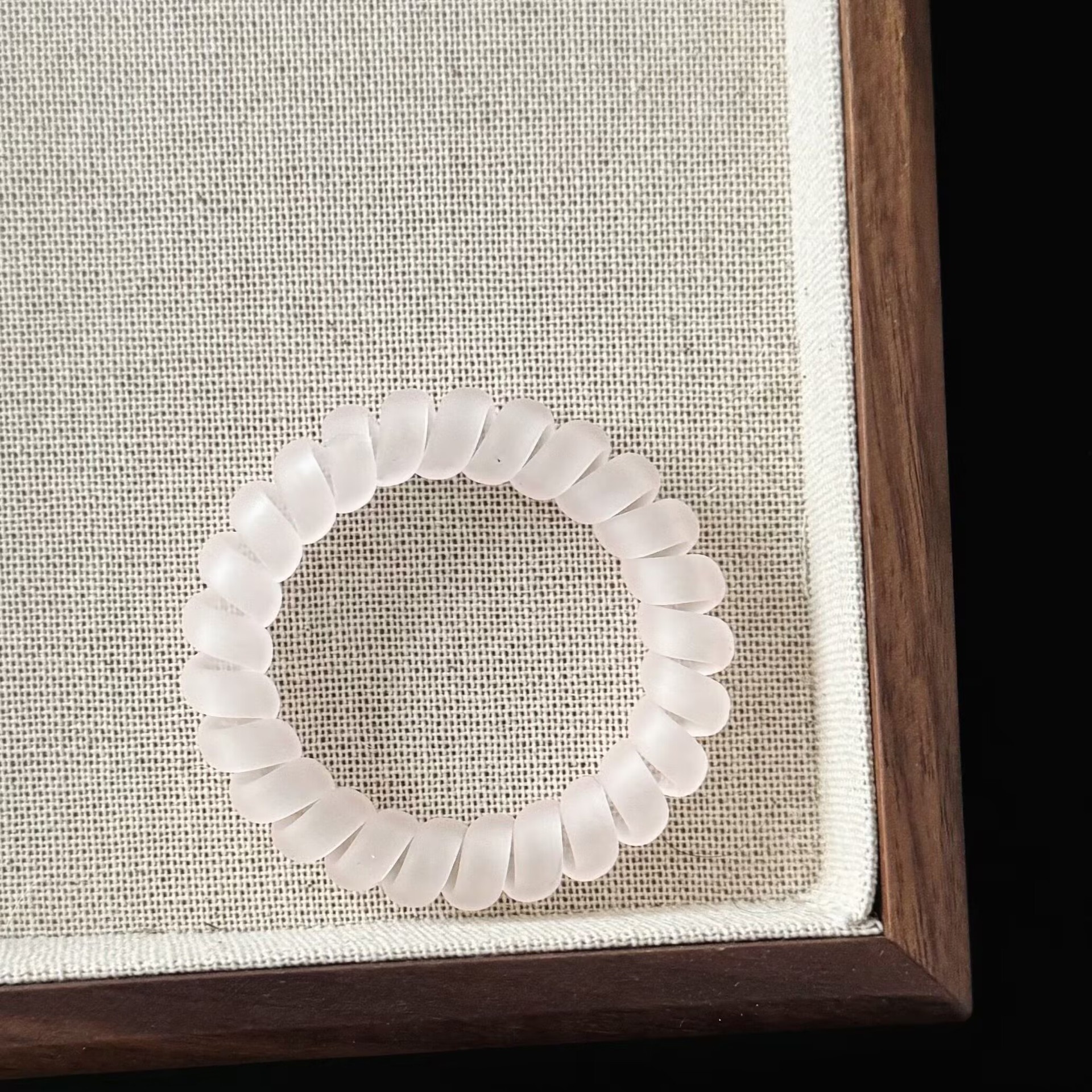 Girls Simple Telephone Cord Ponytail Hair Ties Summer Fresh Jelly Color