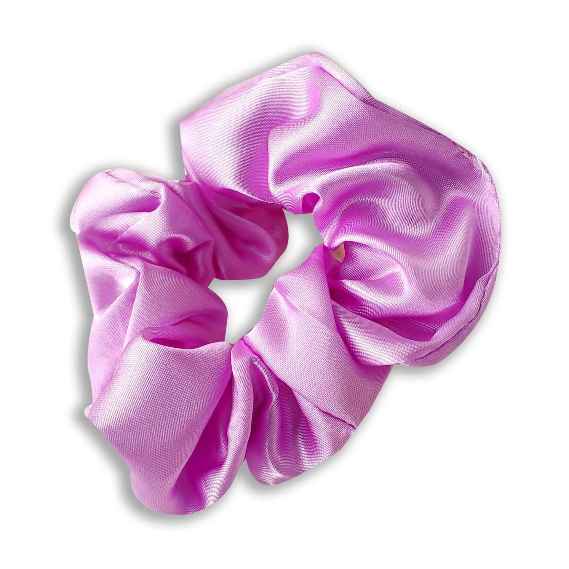 Women's Elegant Satin Hair Scrunchies Daily Headwear Solid Color