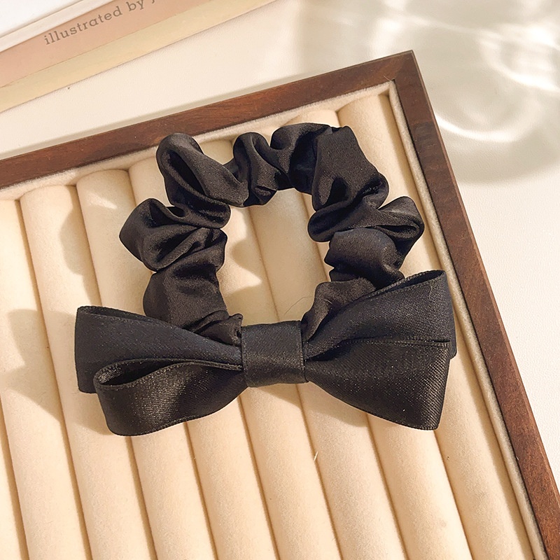 Women's Daily Sweet Rib-Knit Lace Hair Tie Solid Flower Lattice