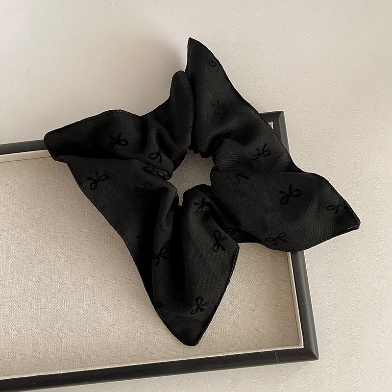 Women's Sweet Weekend Tea Party Cloth Hair Tie Plaid Fruit Print