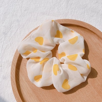 Women's Cute Daily Organza Hair Tie Lattice Flower Bow Knot