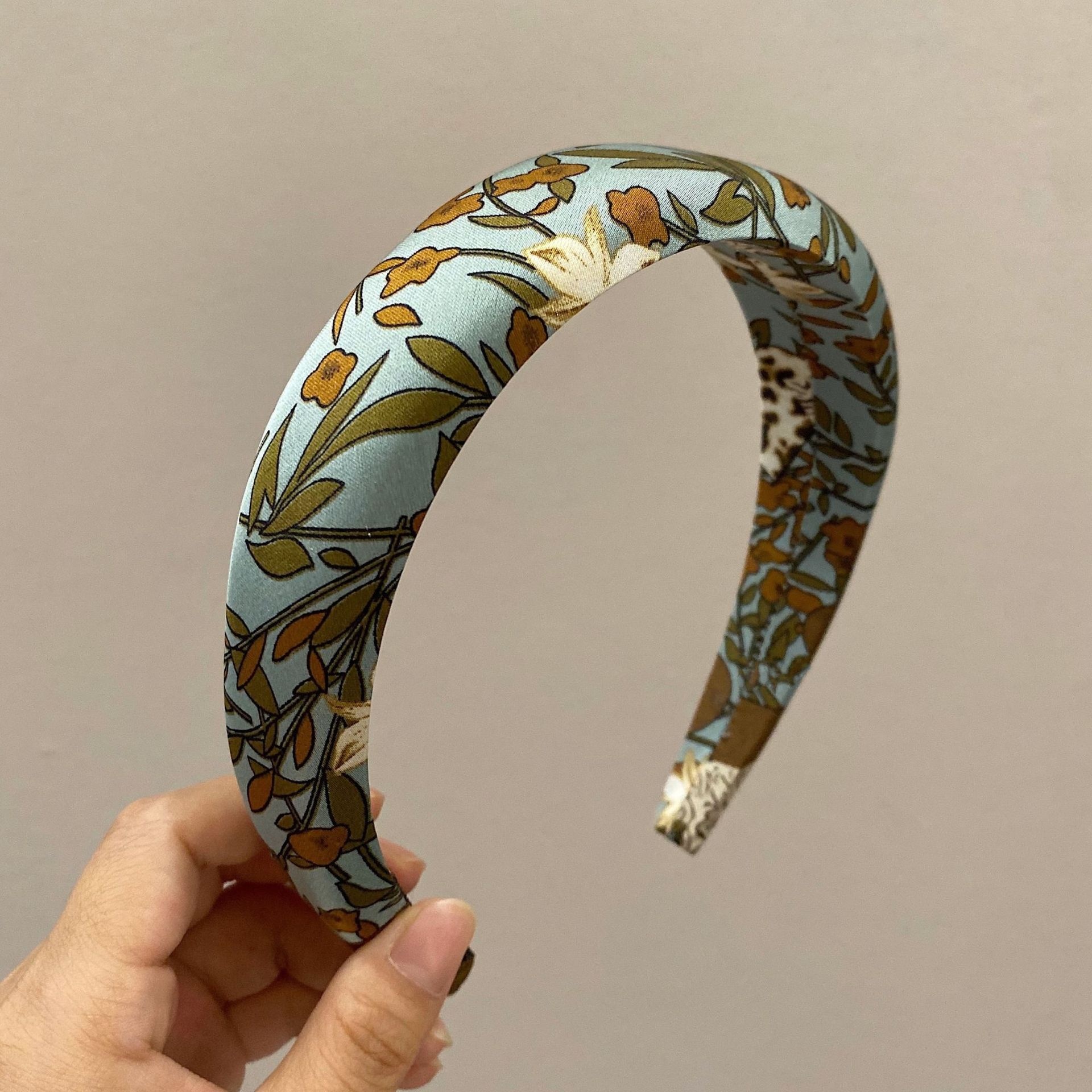 Women's Flower Hair Tie Sweet Street Style Grey Pink Floral Pattern