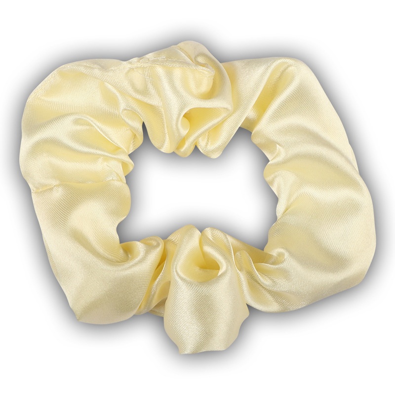 Women's Elegant Satin Hair Scrunchies Daily Headwear Solid Color