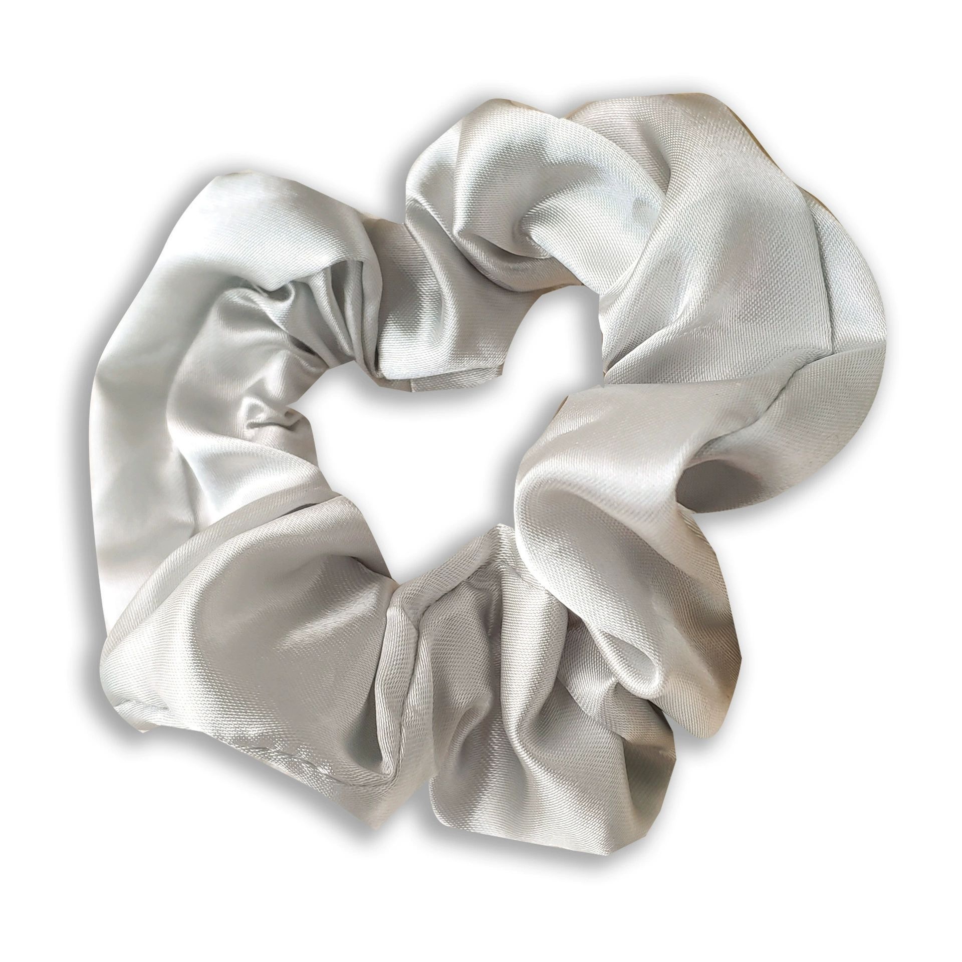 Women's Elegant Satin Hair Scrunchies Daily Headwear Solid Color