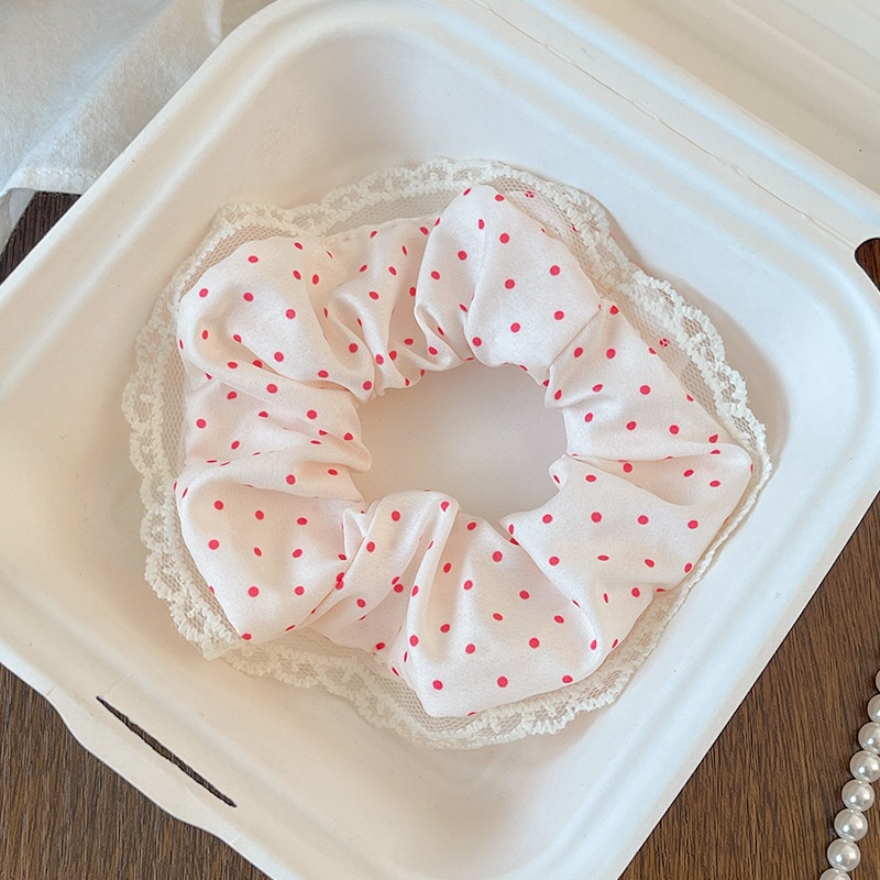 Women's Sweet Holiday Cloth Hair Tie Floral Butterfly Bowknot