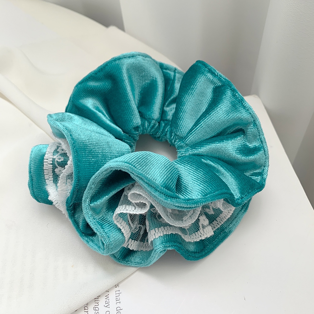 Women's Sweet Casual Lace Hair Tie Animal Stripe Floral Print