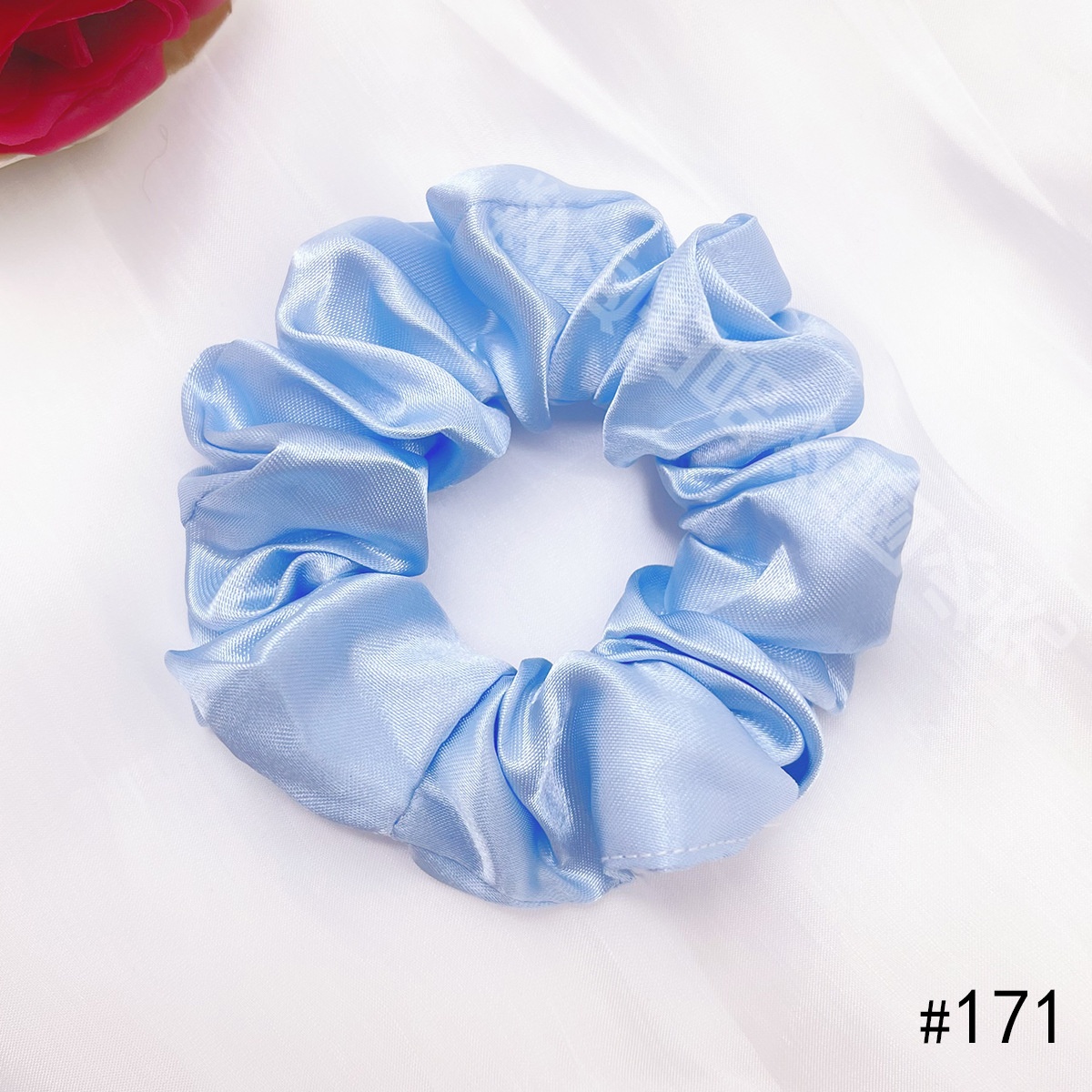 Women's Elegant Cloth Y2K Bohemian Scrunchie Hair Tie Solid Color