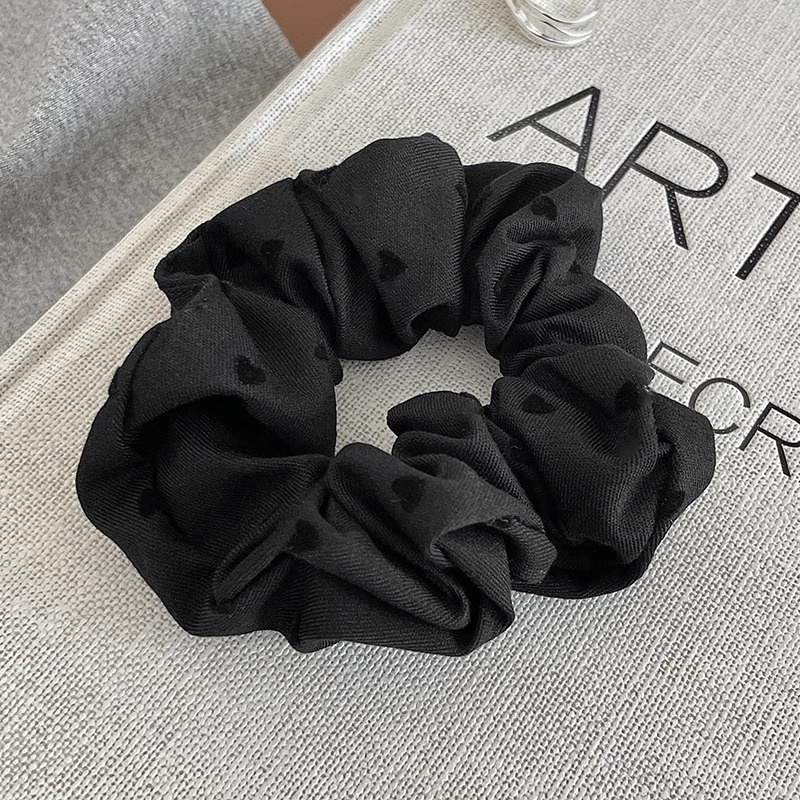 Women's Daily Damage-Free Fabric Hair Tie Floral Polka Dots Bow