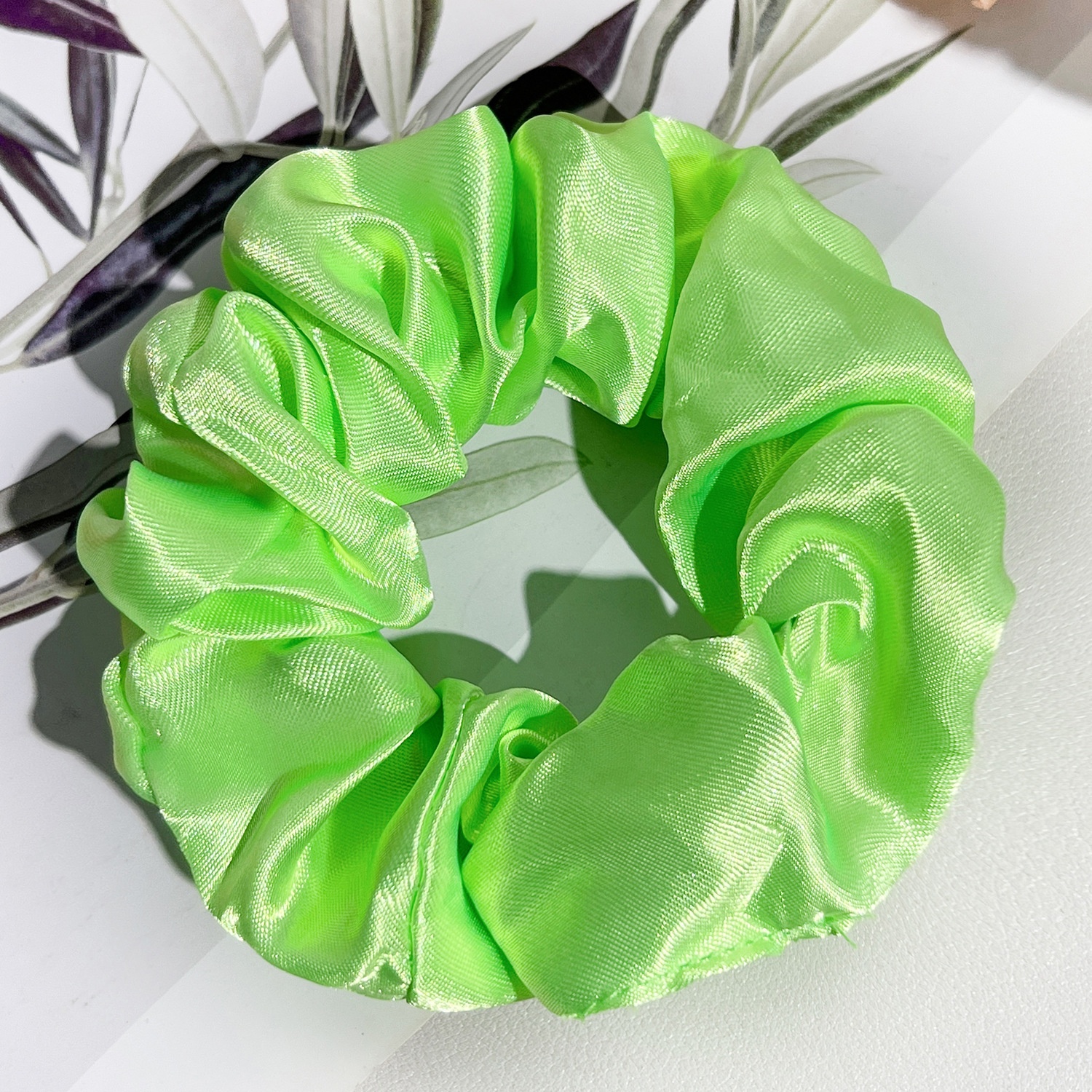 Women's Everyday Simple Fabric Hair Tie Scrunchie Solid Color