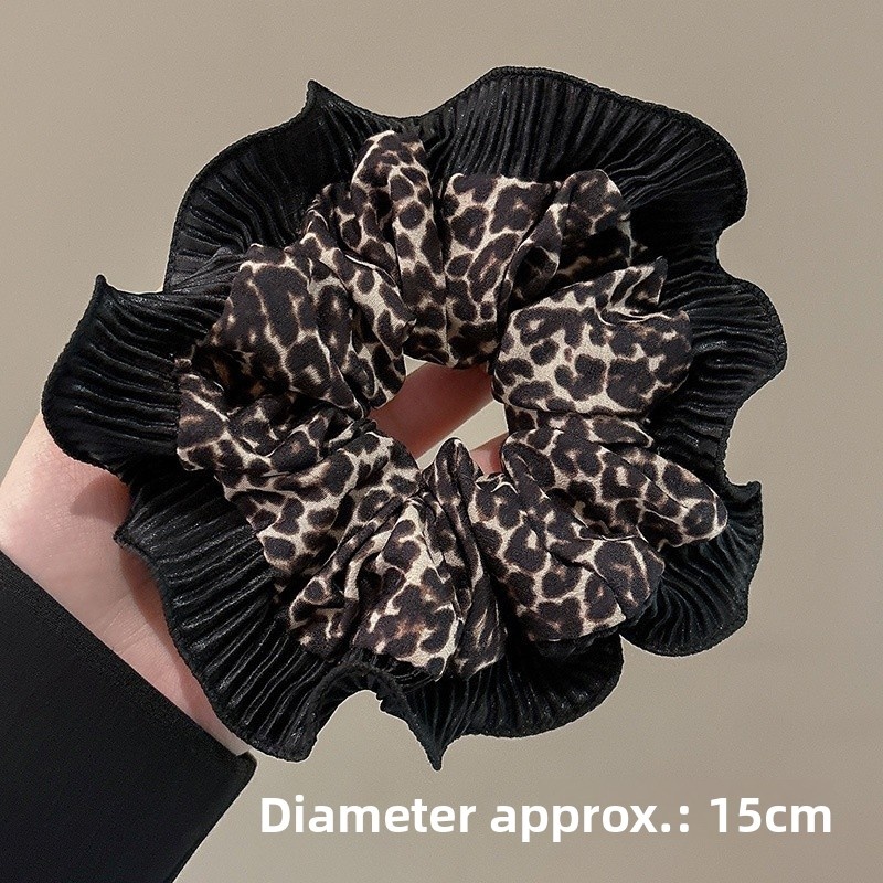 Women's Daily Damage-Free Fabric Hair Tie Floral Polka Dots Bow