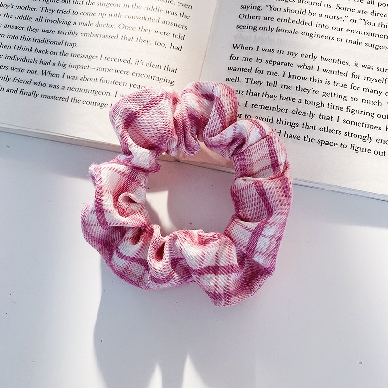 Women's Daily Damage-Free Fabric Hair Tie Floral Polka Dots Bow