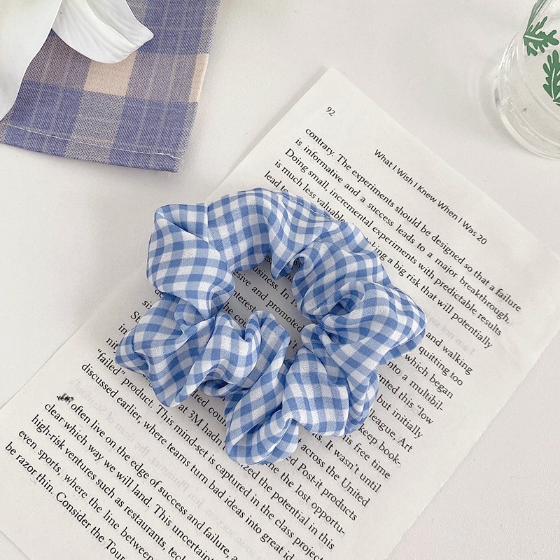 Women's Daily Damage-Free Fabric Hair Tie Floral Polka Dots Bow