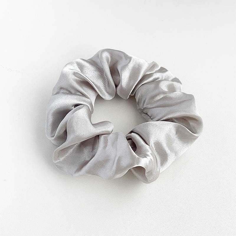 Women's Retro Satin Daily Holiday Hair Tie Scrunchie Solid Color