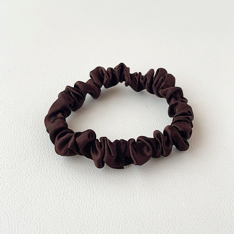 Women's Retro Satin Daily Holiday Hair Tie Scrunchie Solid Color