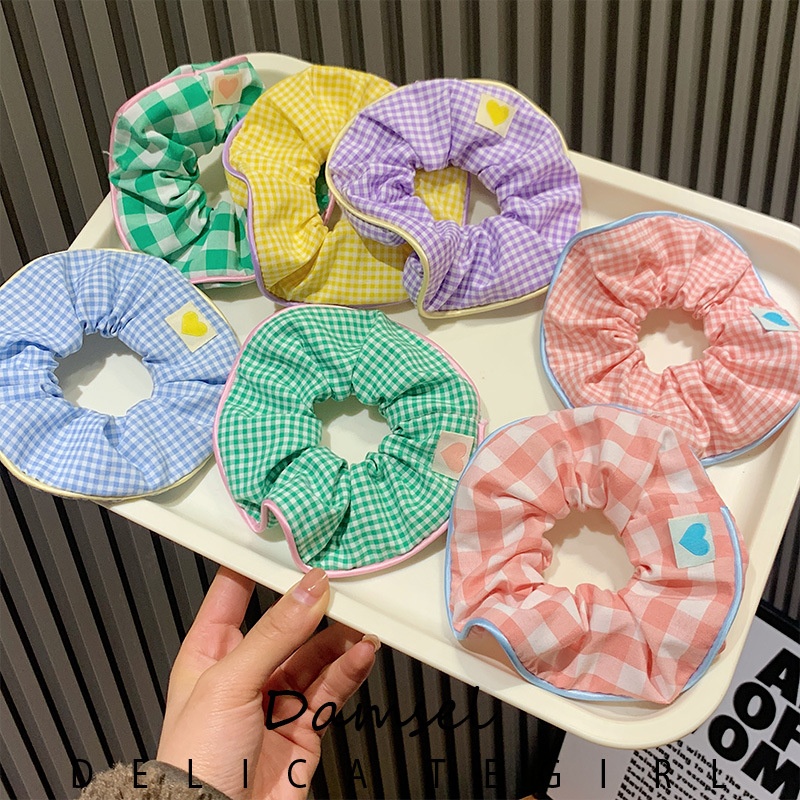 Women's Simple Classic Daily Holiday Cloth Hair Tie Color Block