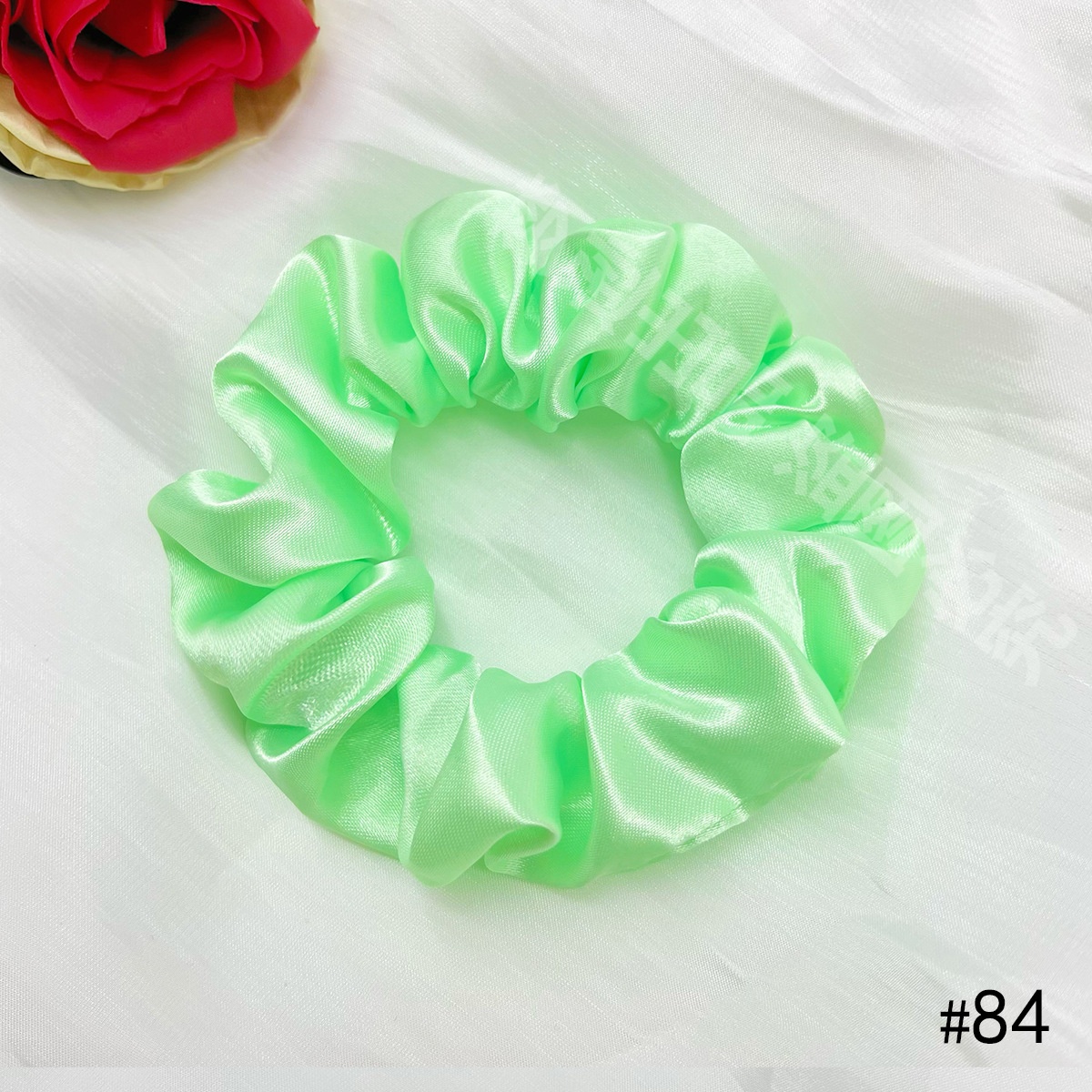 Women's Elegant Cloth Y2K Bohemian Scrunchie Hair Tie Solid Color