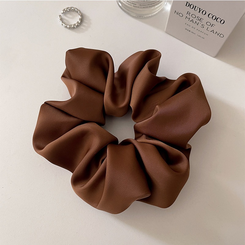 Women's Daily Fashion Silk Satin Scrunchie Hair Tie Solid Color