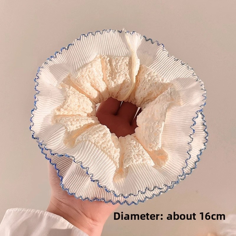 Women's Daily Damage-Free Fabric Hair Tie Floral Polka Dots Bow