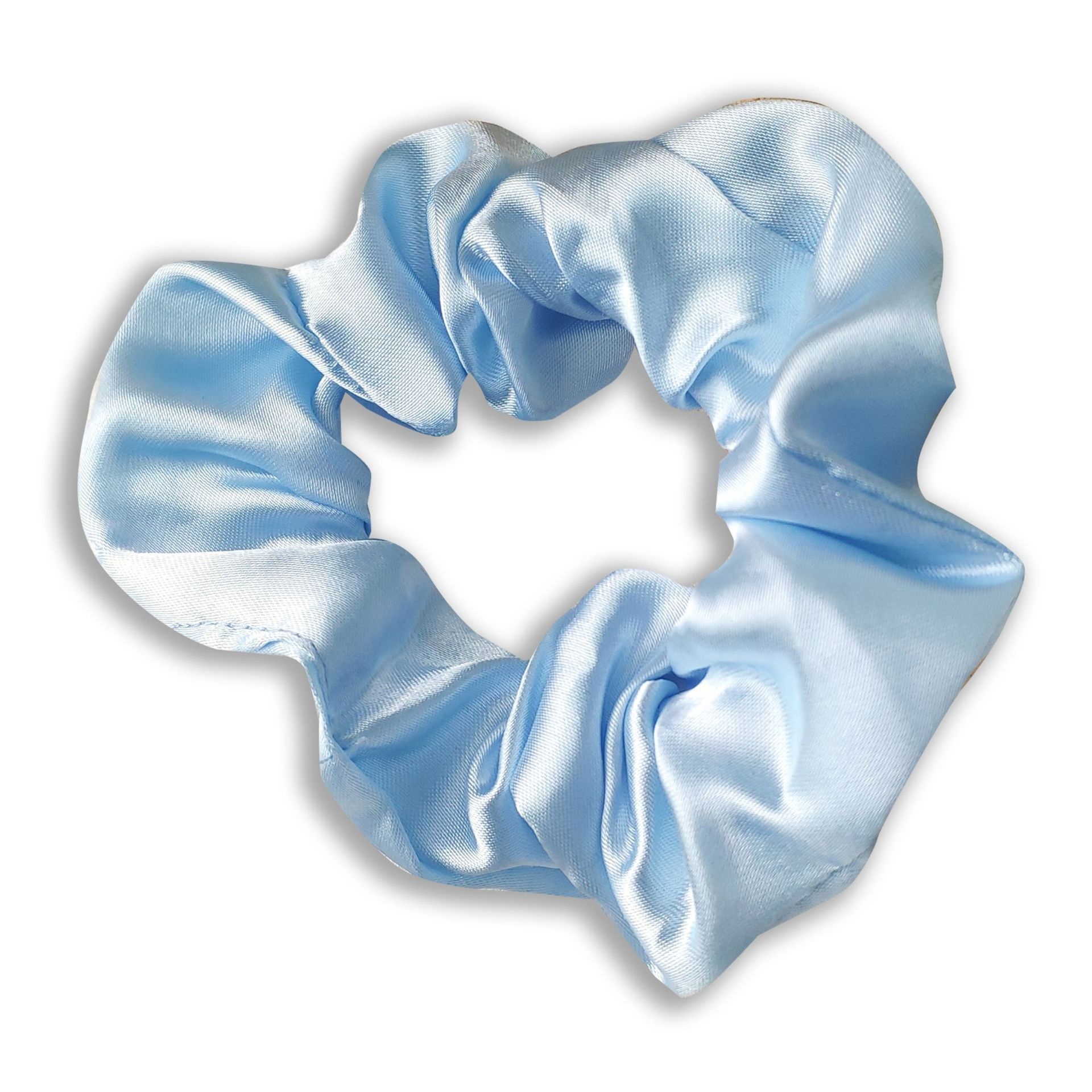 Women's Elegant Satin Hair Scrunchies Daily Headwear Solid Color